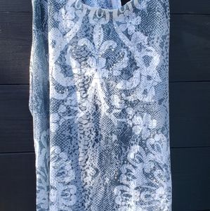 New Calvin Klein racer back tank. Size L.